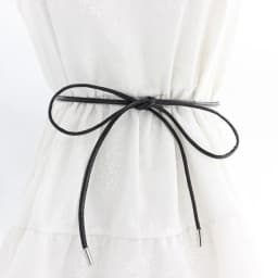 New Round Leather Rope Long Waist Belt Thin Slim Dresses String Waistband Knotted Waist Rope Skirt Decorative Coat Sweater Strap
