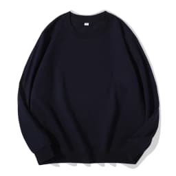 Women Sweatshirts O-neck Solid Pullovers Long Sleeve Cotton Loose Sweatshirts Autumn Winter Shirt Casual Korean Wholesale Hoodie