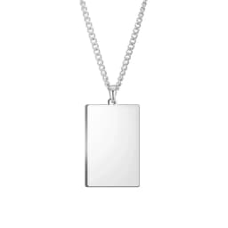 Print Photo Necklace Personalized Custom Gift For Men Woman Couple Family Father Chain Stainless Steel Memorial Souvenir Jewelry