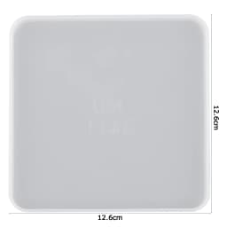 Round Square Rectangle Shape Coaster Base Silicone Mold Resin Molds Epoxy UV DIY Resin Craft Home Decoration Handmade Tools