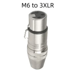 Telescopic Linear Actuator End Quick Connector M6 M8 to 3XLR Connector Adapter Suction Cup Linear Motor Attachments Parts