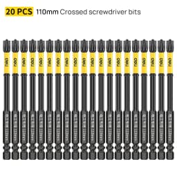 Non-slip Cross Screwdriver Set Magnetic Batch Head Magnetic Batch Head Impact Screw Driver Bit 65/110/150mm