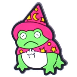Funny Frog Shoe Charms for Crocs Accessories Men Clogs Pins Women Badge Boy Girl Jeans Kids Decorations Buckle Shoes Accessories