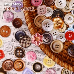 50pcs Kawaii Stationery Stickers button Junk Journal Planner Decorative Sticker Scrapbooking