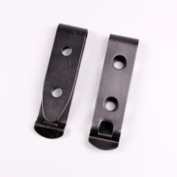 Anti Slide Stainless Steel Belt Clip Waist Loop Clamp Buckle for Kydex Sheath Holster Pouches Scabbard With Mounting Hardware