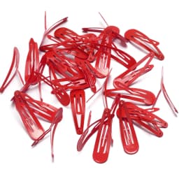50Pcs 4.8x1.4cm Snap Hair Clips Candy Color Glossy No Slip Metal Hair Pins Clips Barrettes Accessories for Baby Girls Toddlers