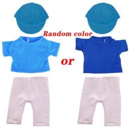 Doll Clothes T-shirt+Pant Shoes Sock Hat For 18Inch American Doll&43Cm Baby Doll Sport Accessories Baseball Sets Girl's Toys