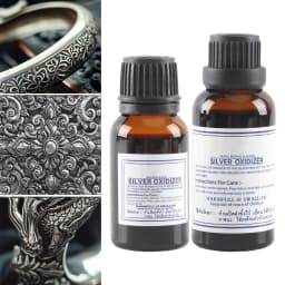 Silver Oxidizer Compact Easy to Use Easy to Use Professional Sturdy Black Oxidized Jewelry Making Silver Jewelry Blacken