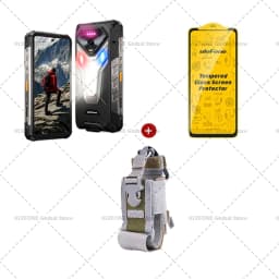 Ulefone Armor 34+ NFC 5G AI Rugged Phone 25500mAh Up to 32GB+512GB 120Hz Display 6.95" Android 15 Smartphon