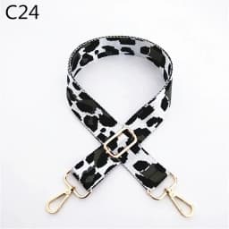 1Pc Deepeel 38mm Women Jacquard Bag Belts Leopard Shoulder Crossbody Straps Adjustable Webbing Strap DIY Bags Accessories