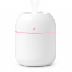 250ML Mini USB Air Humidifier Aroma Diffuser Essential Oil Cool Mist Maker RGB LED Night Light Quiet for Home Car Office Bedroom