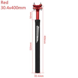 Shock Absorber Seat Post MTB Aluminum Bicycle Road Bike Seatpost 27.2/28.6/30.4/30.9/31.6*400mm Bicycle Seat Tube Ultralight