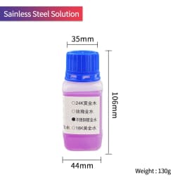 NIUPIKA RoseGold Jewelry Plating Solution 24K Gold Electroplating Platinum Water Silver Oxidizer Imported Liquid for Diy Making