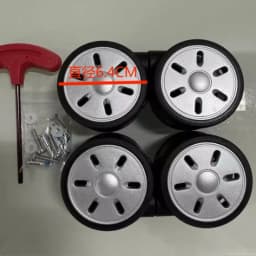 Luggage Wheel for Rimowa Suitcase Repair Replacement Load-bearing Wheels Special Trolley Case Silent Casters Luggage Accessories