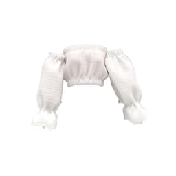 29cm Doll Kawaii Doll Clothes Cute Puff Sleeve T-shirt Skirt Daily Casual Clothing Accessories Girls Gift