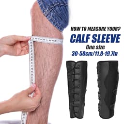 1/2PCS Calf Brace - Adjustable Shin Splint Support - Lower Leg Compression Wrap Increases Circulation-Calf Sleeve for Men Women