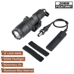 Surefir M300 M600 Flashlight With AXON Dual Function Remote Pressure Switch Fit 20mm Rail Hunting Tactical Airsoft Light
