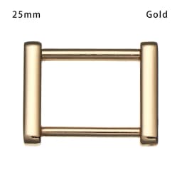 1PCS Metal Detachable open Rectangle Screw Rings Buckle Strap Connector for Leather Craft Bag Strap Belt Handle Shoulder Webbing