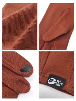 Merino Wool Touchscreen Gloves Men Women Cycling Thin Outdoor Riding Windproof Mountain Climbing Lightweight Comfor