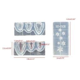 DIY 3D Ice Cream Cone Resin Mold Simulated Food Mini Cake Cup Silicone Mold DIY Craft Hand-Making Accessories