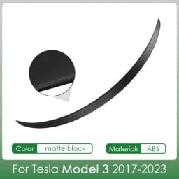 Spoiler for Tesla Model Y Juniper Accessories Spoilers Wings for Tesla Model 3 Highland Accessories 3/Y 2017-2027 ABS Material