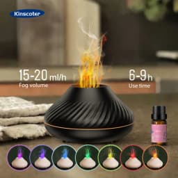 Volcano Aromatherapy Diffuser Portable Desktop Essential Oil Aroma Diffuser Home Air Humidifier Purifier/Essential Oil Set