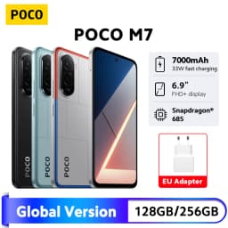 Newest POCO M7 Global Version Mobile Phone Powerful Snapdragon 685 7000mAh battery Immersive 6.9" FHD+ Display NFC 33W