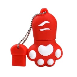 JASTER USB Flash Drive Cartoon 64 Gb Bruin Roze Zwart Blauw Kleur Kat Klauw Usb Flash Drive Usb 2.0 4Gb 8gb 16 Gb 32 Gb Pendriv
