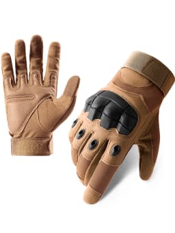 1 pair Winter Men Tactical Gloves Thick wear-resistant Full Finger Gloves Touch Screen Waterproof Sport Motorcycle Gloves Hot
