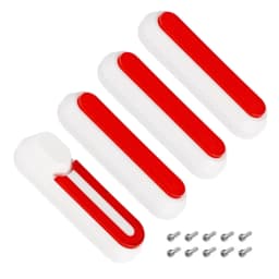 E-Scooter Various Reflective Stickers Wheel Cover Reflector Hub Cap Protective Shells for Xiaomi Mi 1S Pro 2 M365 Durable Parts