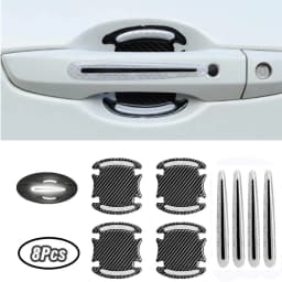 Car Door Handle Reflective Sticker Protection Sticker Door Handle Paint Surface Anti-scratch Reflective Sticker Car Accessories