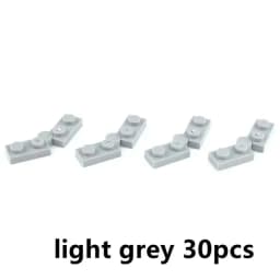Compatible 63868 92280 60478 18649 MOC Part Assemble Plate Special 1x2 with Handles Thin Brick Clip DIY Building Block Kid Toy