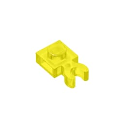 Gobrick] GDS-814 PLATE 1X1 W. HOLDER compatible with lego 4085 60897 children's toys Assembles Building Blocks Technical