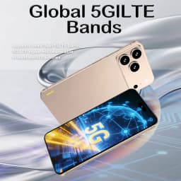 SURGAZE New i17 Pro Max Smartphone Android12 System 5000mAH 12GB+512GB 6.56Inch 24+48MP 5G Network Mobile Phone Global Version