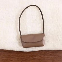New 15-17cm Doll Handbag Lady Leather Bag PU Leather Purse Accessories Dollhouse Decoration Pretend Play Toy