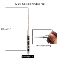 1.5/2/2.5/3/3.5mm Wire Winding Rod Stainless Steel Manual Tools Accessories Wrapping Wire Wrapping Wire Jig Tool Wire