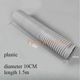 Pipe Part for Airbrush Spray Booth Exhaust Pipe Exhaust Fan Outlet Pipe Connector Air Outlet Flat Duckbill Exhaust Nozzle Hose