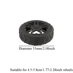 4PCS Premium Silicone Luggage Wheels Protector Covers Silent Shock-Proof Suitcase Wheels Cover Durable Trolley Box Casters Cover