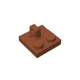 Gobricks GDS-825 Hinge Plate 2 x 2 Locking with 1 Finger on Top compatible with lego 92582 pieces of children's DIY