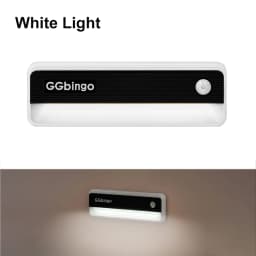GGbingo Human Sensor Night Light Multi-light Type-C Charging LED Wall Light Cabinet Night Stairs Light