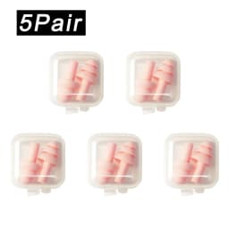 Soft Silicone Earplugs Waterproof Swimming Ear Plugs Reusable Noise Reduction Sleeping Ear Plugs Hearing Protector With Box