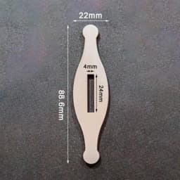 1Pc Knife Finger Guard Bolster Pommel Brass Stainless Steel DIY Knife Handle Hand Guard Blanks Fixed Blade Knife Making Parts