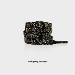 Gilding Flat Shoe Laces Cashew Flower Shoelaces for Sneakers Hand-painted Sports Casual Basketball Tennis Shoelace Shoestrings