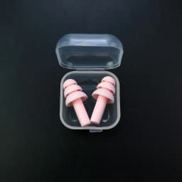 JCD 5Pairs Silicone Ear Plugs Sound Insulation Waterproof Swimming Earplugs Anti-noise Sleeping Plug For Travel Noise Reduction