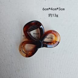 Small Medium Hair Claws Clips Crab Hair Clamps Women Girls 4.5CM Plastic Ponytail Hair Barrettes Hairpin Hair Accessories Simple
