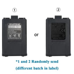 BaoFeng Original 1800mAh Li-ion Battery BL-5 Suitable for BaoFeng UV-5R UV-5RA UV-5RC UV-5RE DC 7.4V Battery Baofeng Accessories