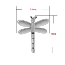 1 PC Surgical Steel Dermal Anchor Moon Shape Micro Dermal Anchor Flower Star Piercings Skin Diver Piercing Body Jewelry 14g