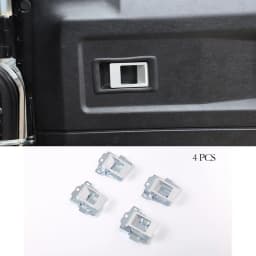 For Land Rover Defender 90 110 2004-18 Aluminum Alloy Car Door Inner Door Bowl Door Handle Decoration Replacement Accessories
