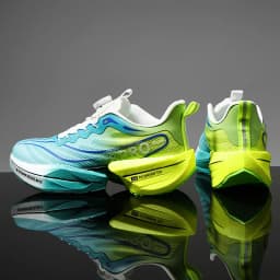 Performance Running Shoes Men Women Carbon Plate Lightweight Rubber Outsole Breathable Mesh Sneakers for Athletic Training