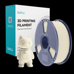 SUNLU 1Roll PLA Matte Filament 1.75mm 1kg Spool (2.2lbs) Smooth Matte Finish Neatly Wound Filament Fit Most FDM Printer
